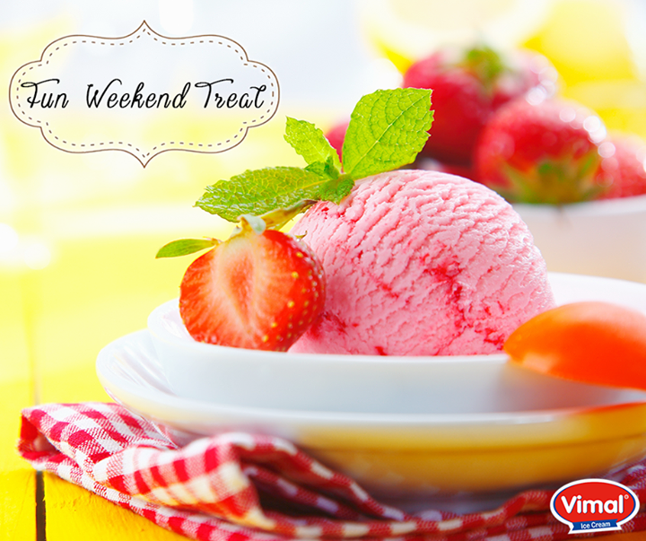 Don’t you deserve a special treat after a long tiring week!

#Icecream #Weekend #VimalIcecream #Ahmedabad