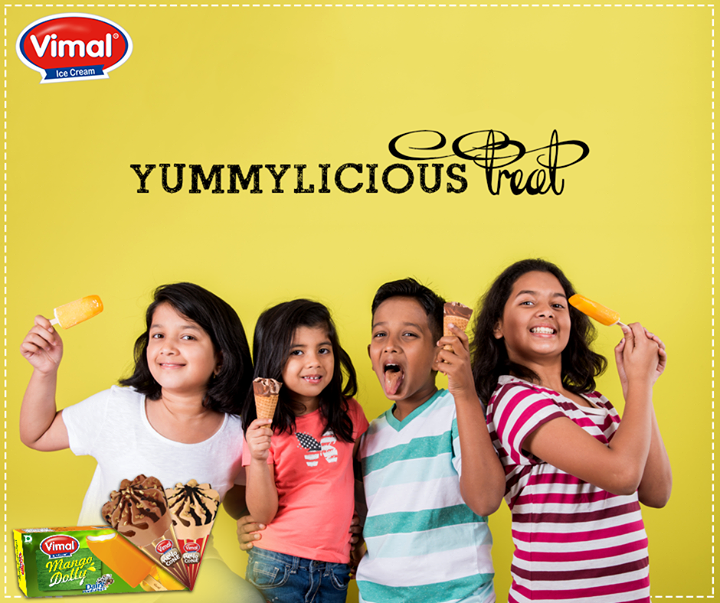 Ice-cream taste more yummylicious when you eat with your best buddies! What’s say?

#VimalIcecream #Ahmedabad #IceCreamLovers