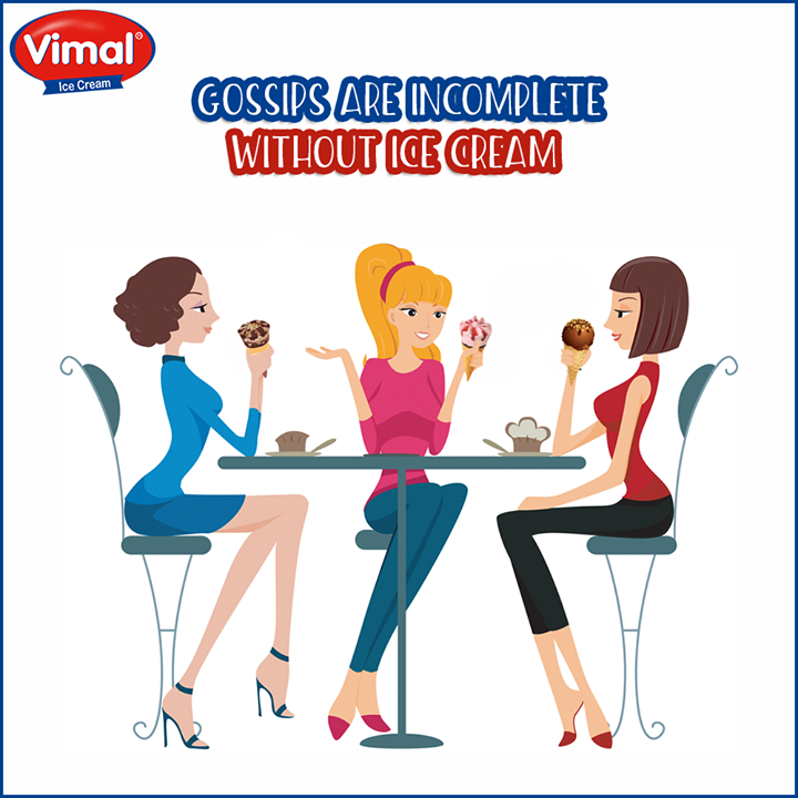 #Gossiping with your friends is just so incomplete without ice-creams! Don’t you agree?

#Flavors #IcecreamLovers #VimalIcecream #Ahmedabad