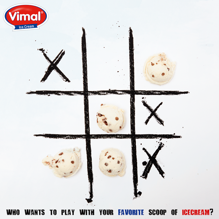 Ice-cream always wins! Don’t you agree? 

 #FunTimes #Flavors #IcecreamLovers #VimalIcecream #Ahmedabad