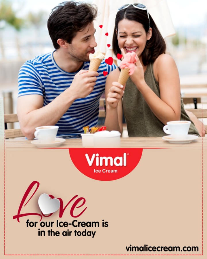 The couple, who gulps Ice-Cream together, stays together! 
#Celebrations #Icecream #IcecreamLovers #LoveForIcecream #IcecreamIsBae #Ahmedabad #Gujarat #India #VimalIceCream