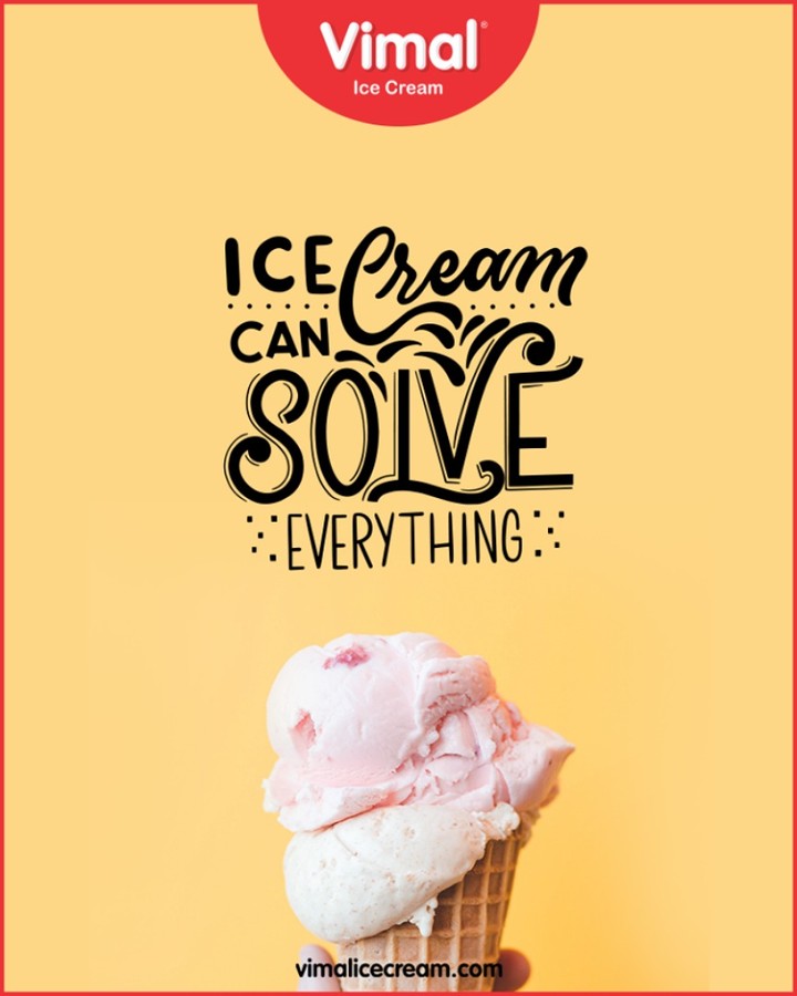Ice-cream can solve everything!

#VimalIceCream #IceCreamCake #Icecream #IcecreamLovers #LoveForIcecream #IcecreamIsBae #Ahmedabad #Gujarat #India