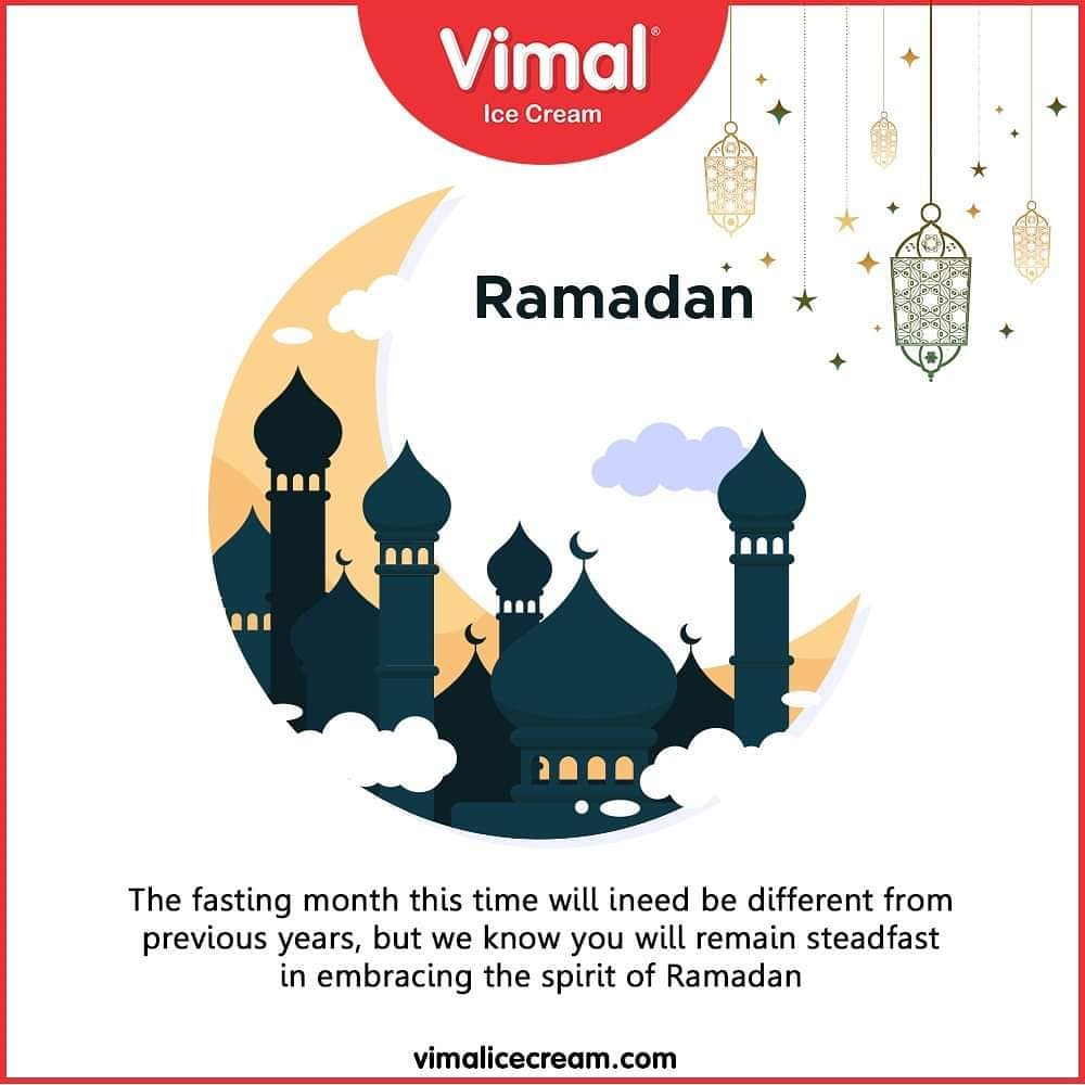 The fasting month this time will indeed be different from previous years, but we know you will remain steadfast in embracing the spirit of #Ramadan.

#Vimal #IceCream #VimalIceCream #Ahmedabad
