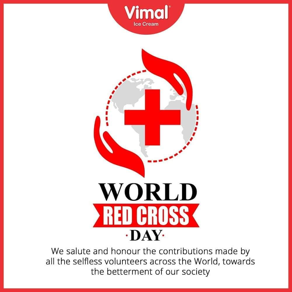 On #WorldRedCrossDay, let us all express our gratitude for the volunteers who are working tirelessly in this difficult situation to fight the #COVID19 pandemic.

#IcecreamTime #IceCreamLovers #FrostyLips #Vimal #IceCream #VimalIceCream #Ahmedabad