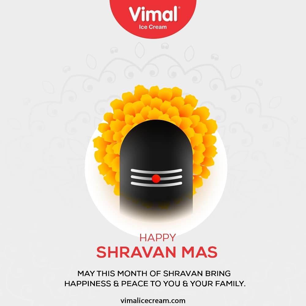 May this month of Shravan bring happiness & peace to you & your family.

#Shravan #Shravan2020 #LordShiva #Shiv #PujaProcedure #IcecreamTime #IceCreamLovers #FrostyLips #Vimal #IceCream #VimalIceCream #Ahmedabad