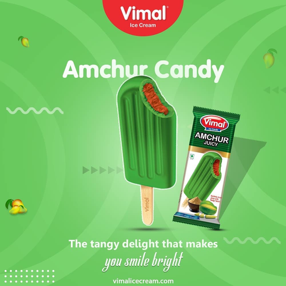 Amchur Candy
The tangy delight that makes you smile bright.

#VimalIceCream #IceCreamLovers #FrostyLips #Vimal #IceCream #Ahmedabad