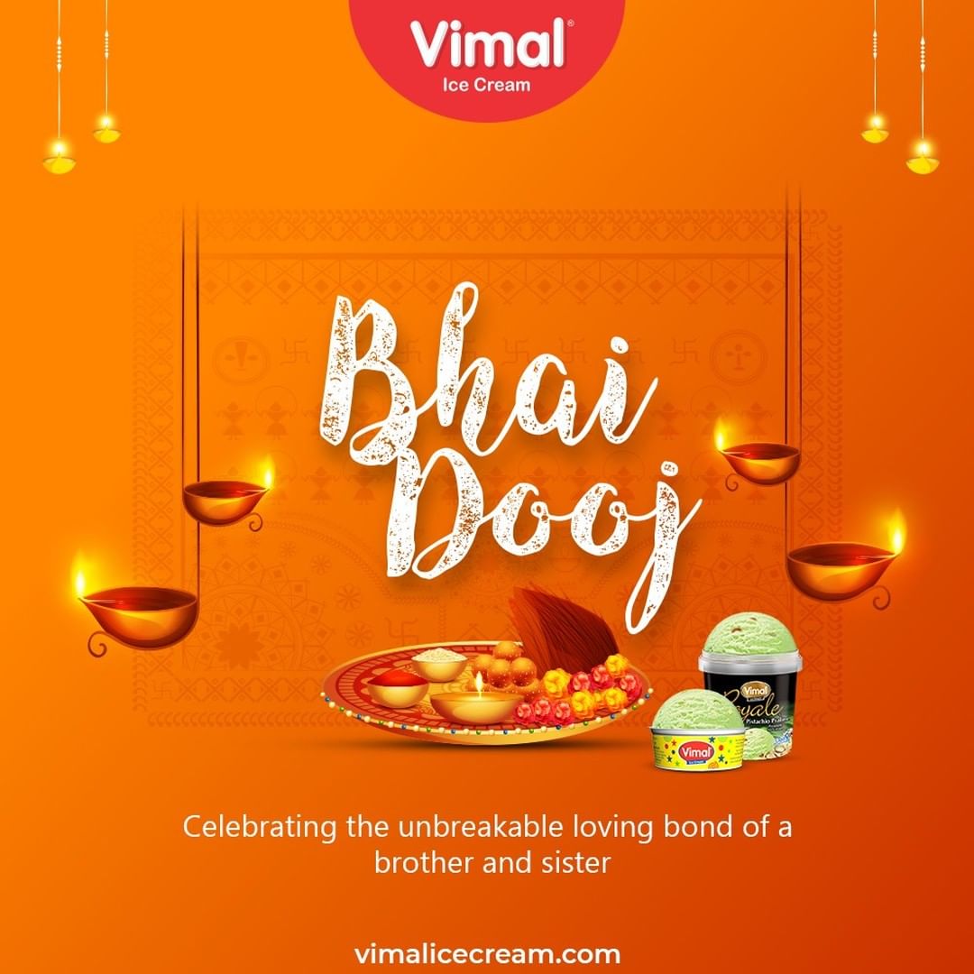Vimal Ice Cream,  HappyBhaiDooj, BhaiDooj, BhaiDooj2020, Siblinghood, IndianFestivals, Celebration, HappyDiwali, FestiveSeason, VimalIceCream, IceCreamLovers, Vimal, IceCream, Ahmedabad