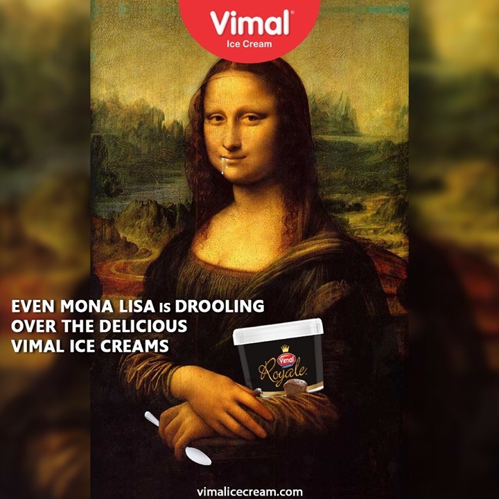 Even Mona Lisa is drooling over the delicious Vimal Ice Cream. You should also try it today.

#VimalIceCream #IceCreamLovers #Vimal #IceCream #Ahmedabad #trendingformat #trendingformats