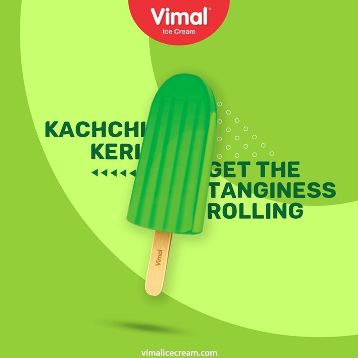 Get the tanginess rolling with the utterly delicious Kachchi Keri juicy candy only by Vimal Ice Cream

#VimalIceCream #IceCreamLovers #Vimal #IceCream #Ahmedabad