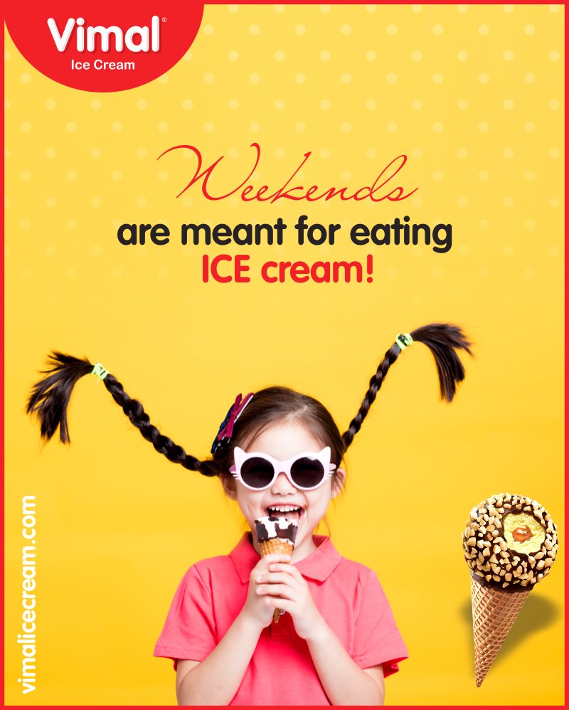 It's always fun to have #icecream just like a little #kid!

#WeekendModeOn #WeekendMode #VimalIceCream #IceCreamLove #LoveForIcecream #IcecreamIsBae #Ahmedabad #Gujarat #India https://t.co/XDKJIDhnP8