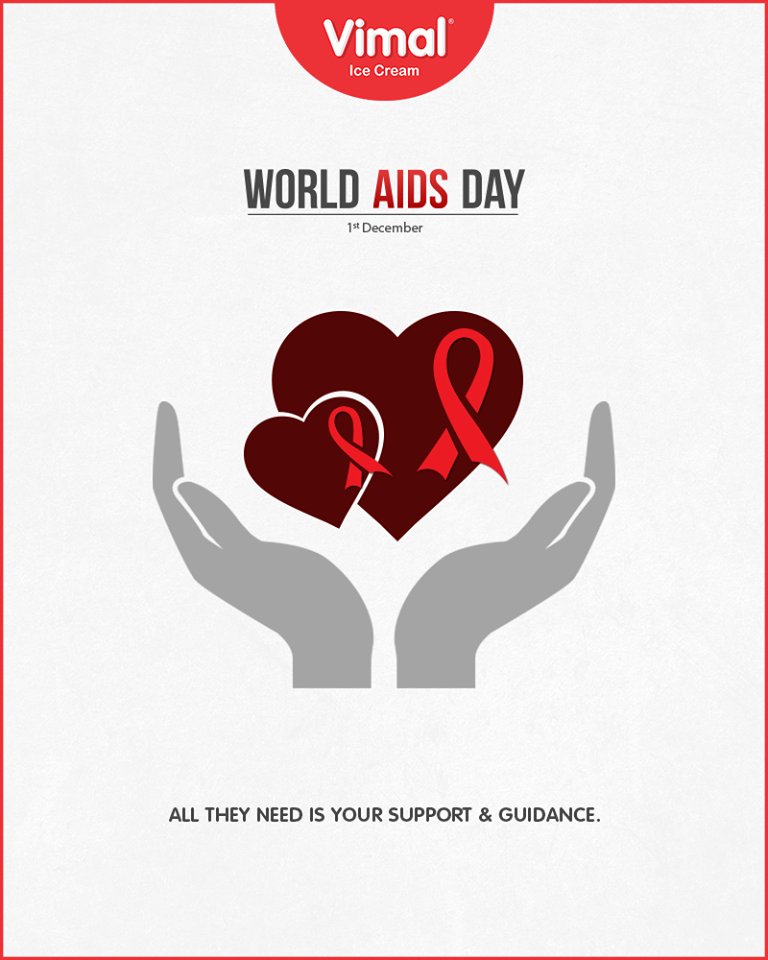 All they need is your support and guidance.

#WorldAidsDay #AidsDay #WorldAidsDay2018 #AidsDay2018 #VimalIceCream #IceCreamLove #LoveForIcecream #IcecreamIsBae #Ahmedabad #Gujarat #India https://t.co/Zg3r21hOVt