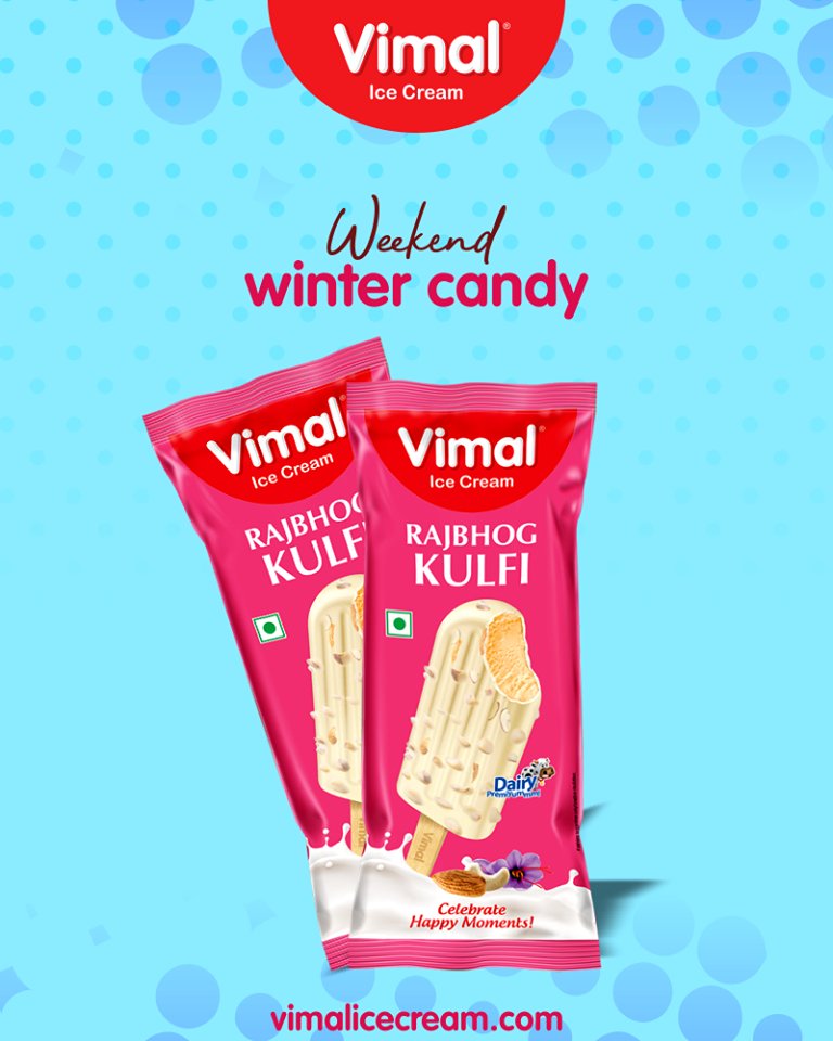 Your weekend winter candy is right here! 

#VimalIceCream #IceCreamLove #LoveForIcecream #IcecreamIsBae #Ahmedabad #Gujarat #India https://t.co/bjMMoWuP34