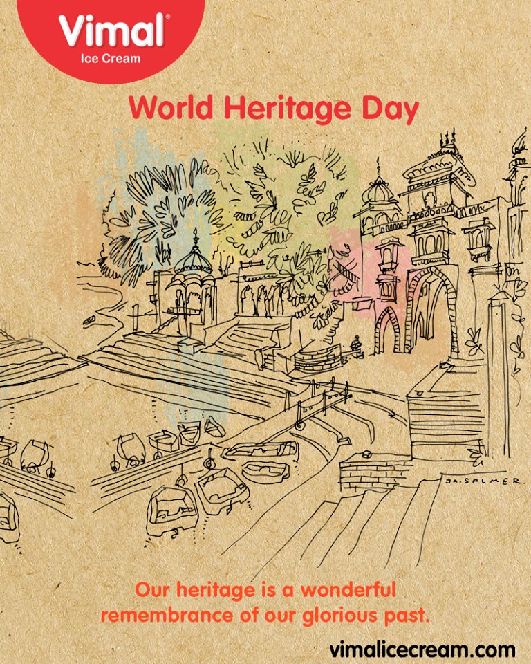Our heritage is a wonderful remembrance of our glorious past! Greetings on World Heritage Day!

#Ahmedabad #Gujarat #India #VimalIceCream #WorldHeritageDay #HeritageDay https://t.co/g6nPAVtY5x