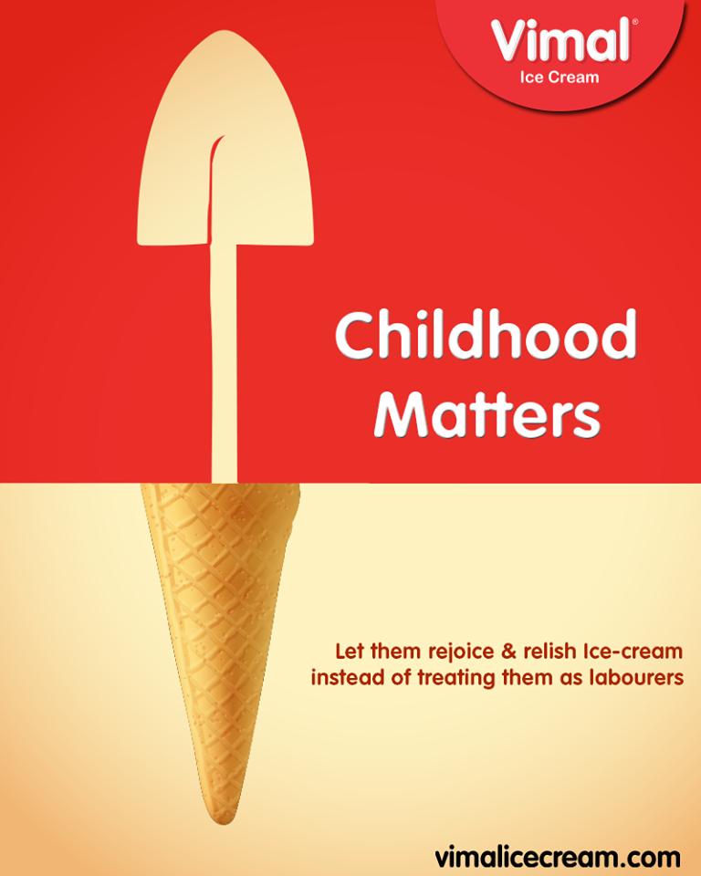 Send them to school, not work. We urge you all to make their childhood beautiful & empower their dreams.

#AntiChildLabourDay #NationalAntiChildLabourDay #StopChildLabour #Vimal #IceCream #VimalIceCream #Ahmedabad https://t.co/dWu5wQ9Dhy