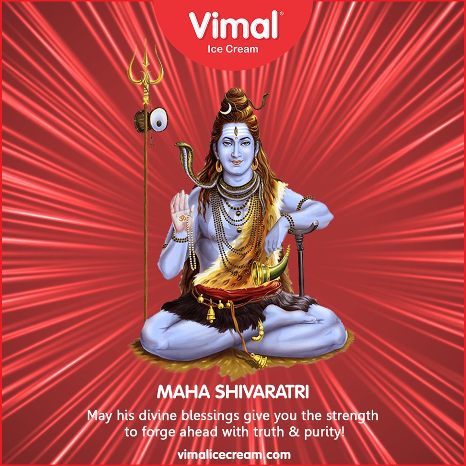 May his divine blessings give you the strength to forge ahead with truth & purity!

#Shivratri #Shivratri2020 #LordShiva #Shiva #MahaShivratri2020 #HarHarMahadev #महाशिवरात्रि #LoveForIcecream #IcecreamTime #IcecreamLovers #FrostyLips #FrostyKiss #Vimal #VimalIcecream #Ahmedabad https://t.co/l1sa6FtDKB