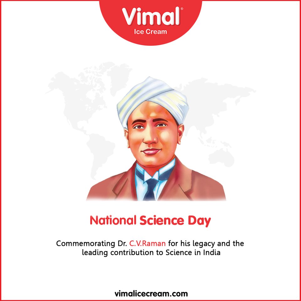 Commemorating Sir C.V Raman for his legacy and the leading contribution to Science in India

#NationalScienceDay #ScienceDay #NationalScienceDay2020 #CVRaman #Science #VimalIceCream #IceCreamCake #Icecream #IcecreamLovers #LoveForIcecream #IcecreamIsBae #Ahmedabad #Gujarat #India https://t.co/SfhFMHnYmo