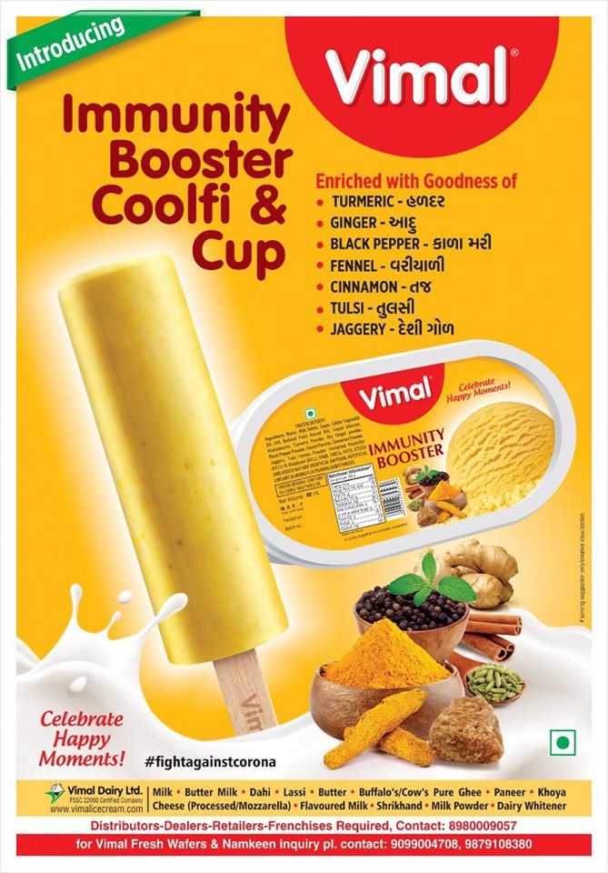 Boost Up your Immunity with our Immunity Booster Coolfi & Cup which contains all the Immunity-rich Ingredients, 
ReadMore:https://t.co/Lb4tfRCh3Y

#ImmunityBooster #Coolfi #Cup #IcecreamTime #IceCreamLovers #FrostyLips #Vimal #IceCream #VimalIceCream #Ahmedabad https://t.co/PIgMd6FDMY