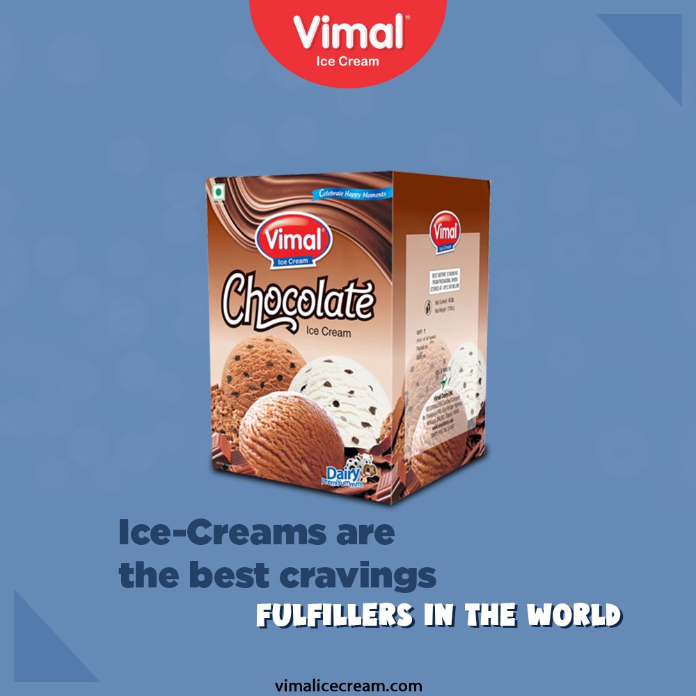 There is no doubt in this, Ice-Creams are the best cravings fulfillers in the world. Savor the delicious Vimal Ice Cream Today.

#SummerApproaching
#VimalIceCream #IceCreamLovers #Vimal #IceCream #Ahmedabad https://t.co/PTTkhk1sId