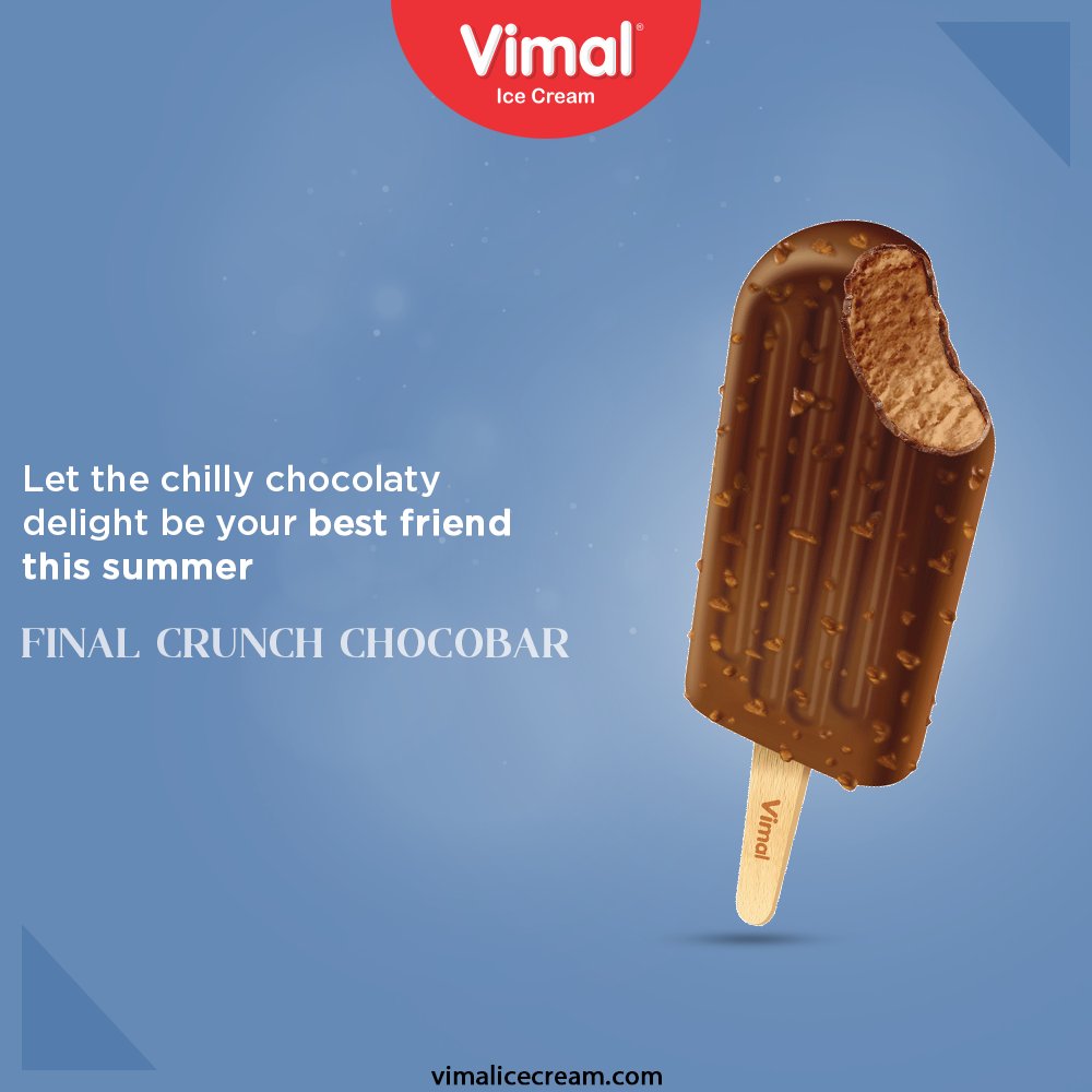 Let the chilly chocolaty delight be your best friend this summer and keep you cool in this rising heat. Only by Vimal Ice Cream.

#IcecreamTime #IceCreamLovers #FrostyLips #Vimal #IceCream #VimalIceCream #Ahmedabad https://t.co/6iPwZFmOtQ
