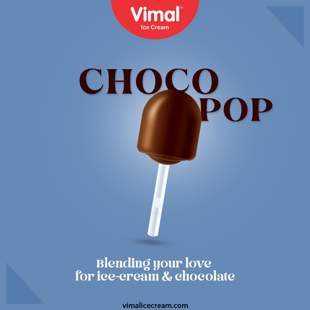 Whoever says that “ice-cream cannot please all; probably does not know about the existence of this creamy creation”. 
Vimal Ice-cream takes delight in blending the dessert lovers’ love for ice-cream and chocolate.

#VimalIceCream #IceCreamLovers #Vimal #IceCream #Ahmedabad https://t.co/3x7SncQ6pn