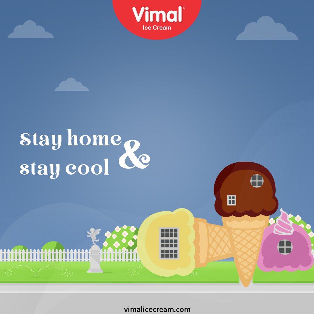 Keep beating the heat in cone-ilicious way! 

Stay home and stay cool.

#VimalIceCream #IceCreamLovers #Vimal #IceCream #Ahmedabad https://t.co/ecfkN7L2Oo