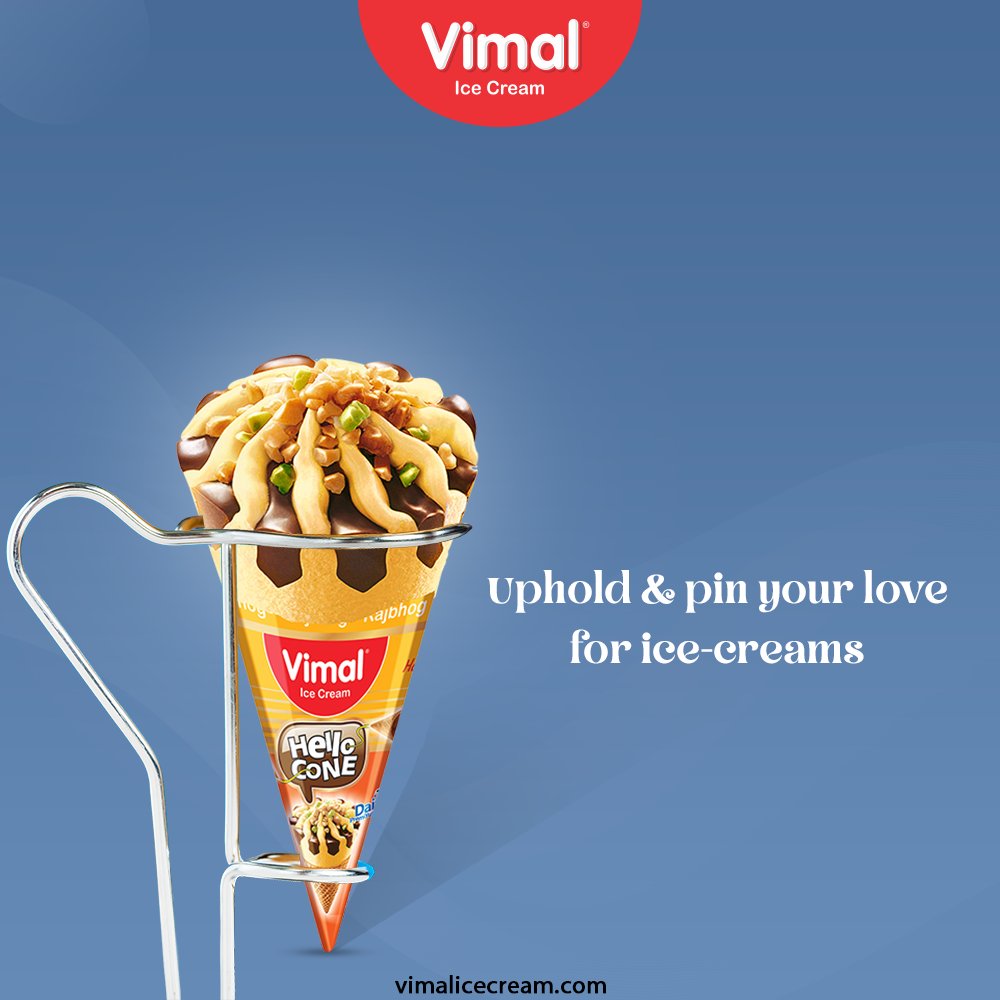 Be an ice-cream lover in the cream-ili-cious way; unhold and pin your love for ice-creams with us.

#VimalIceCream #IceCreamLovers #Vimal #IceCream #Ahmedabad #ShowerYourLoveForIcecream https://t.co/NfmjsJjqLx