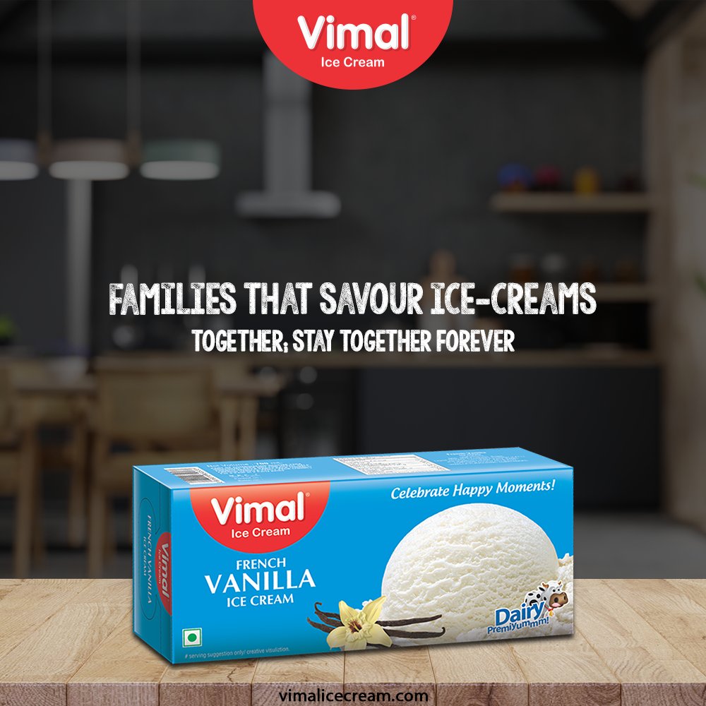 Families that eat ice-cream together; stays together forever.
Keep hitting all the happy family goals with Vimal Icecream.

#HappyYouHappierUs #FamilyPack #VimalIceCream #IceCreamLovers #Vimal #IceCream #Ahmedabad #HappyScooping https://t.co/1oTRCeUxY2