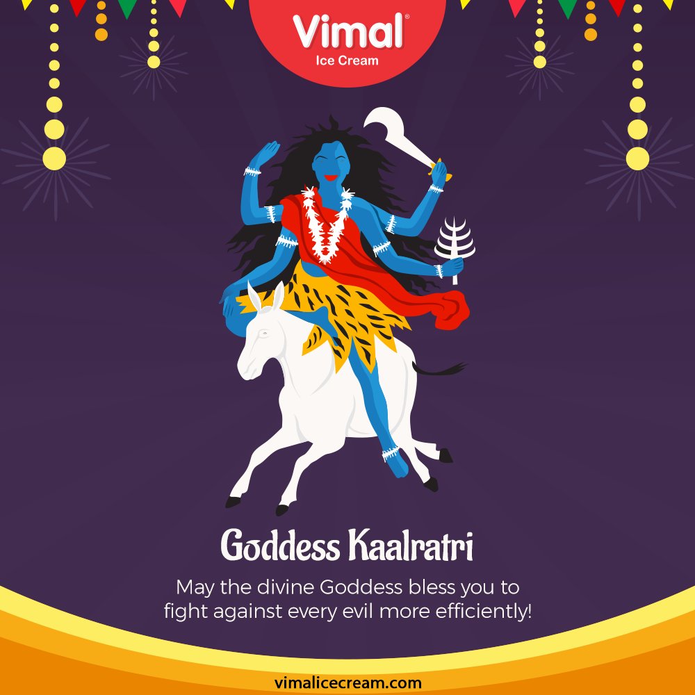 May the divine Goddess bless you to fight against every evil more efficiently!

#Navratri #Navratri2021 #HappyNavratri #HappyNavratri2021 #Festival #VimalIceCream #IceCreamLovers #Vimal #IceCream #Ahmedabad https://t.co/9HNWWiAj0v