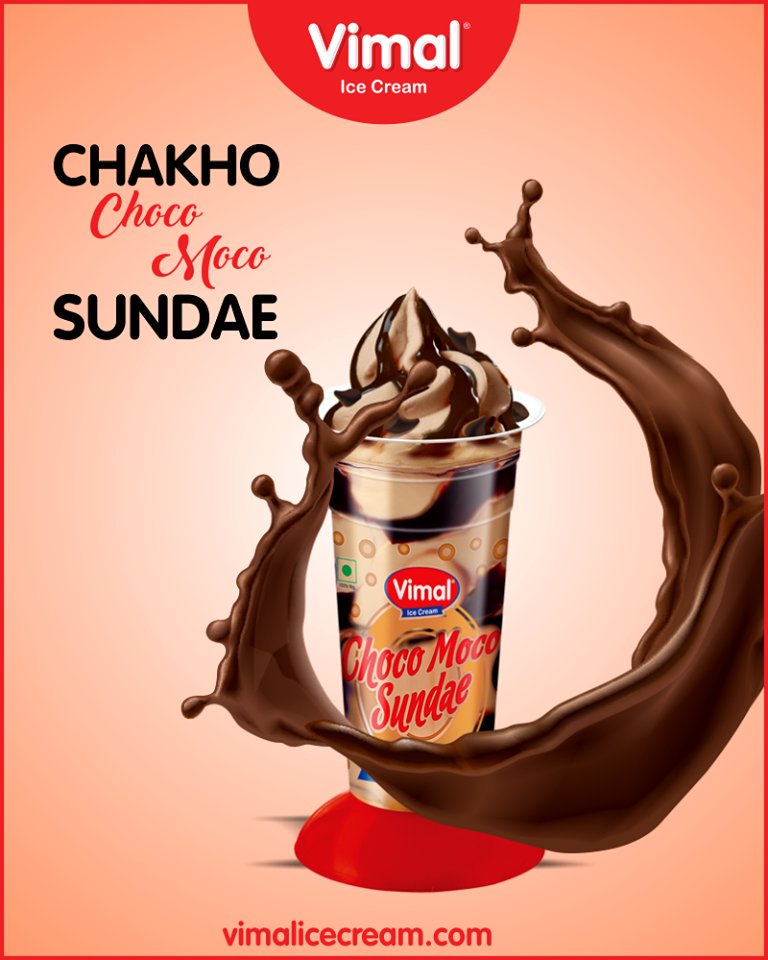 Make any day chocolatier with Choco Moco Sundae.
#Sundae #IceCreamLovers #Vimal #IceCream #VimalIceCream #Ahmedabad https://t.co/C5BHf4lhsR