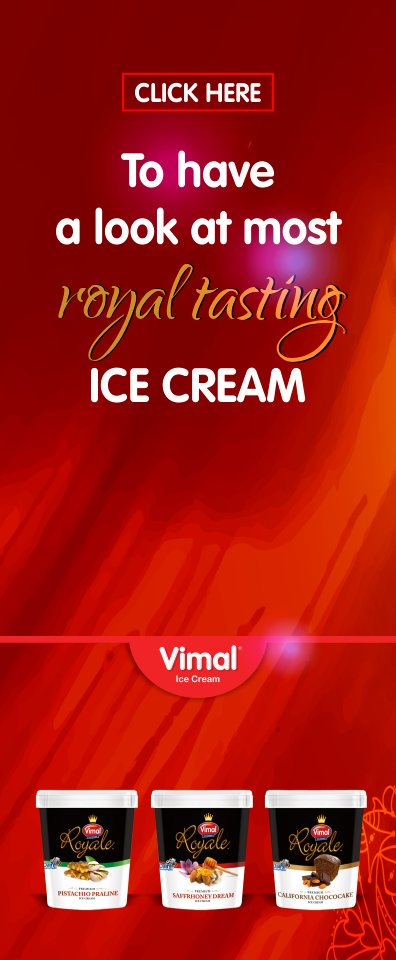 Its regal!

#IceCreamLovers #Vimal #IceCream #VimalIceCream #Ahmedabad https://t.co/Cpz6Fslxpm