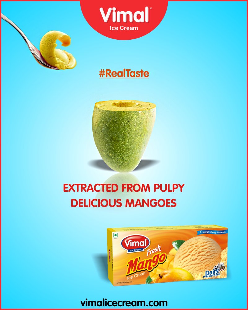 Relish the #RealTaste of mango in family pack from Vimal Ice Cream.

#IceCreamLovers #Vimal #IceCream #VimalIceCream #Ahmedabad https://t.co/OtcQsvbvix