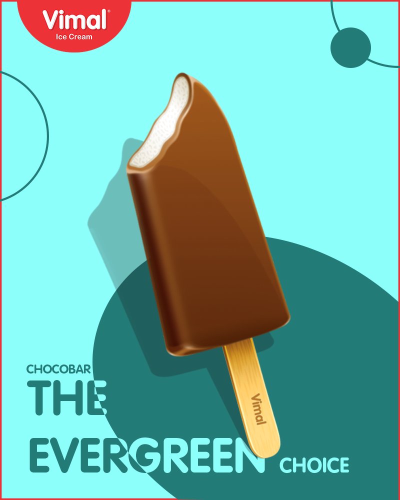 Loved by all, chocobar from Vimal Ice Cream.

#SummerTime #IcecreamTime #MeltSummer #IceCreamLovers #FrostyLips #Vimal #IceCream #VimalIceCream #Ahmedabad https://t.co/kn7palcy34